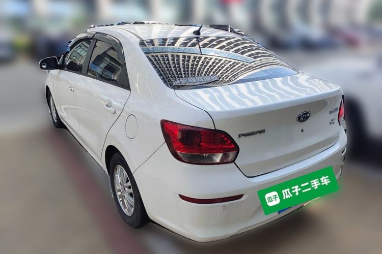 Used Kia Pegas 2017 1.4L Automatic Deluxe Edition Rear Left 45 Deg