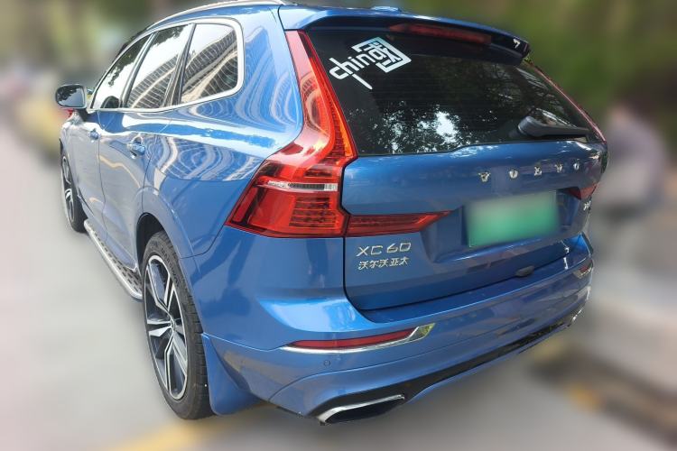 Used Volvo XC60 New Energy 2019 T8 E-Drive Hybrid Intelligent Luxury Sport Edition China V Standard Rear Left 45 Deg