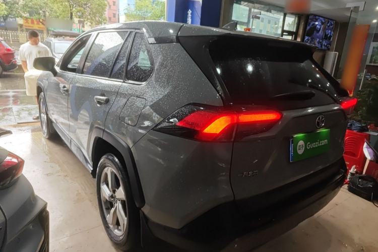 Used Toyota RAV4 2020 Dual-Engine 2.5L E-CVT Two-Wheel Drive Elite Edition Rear Left 45 Deg