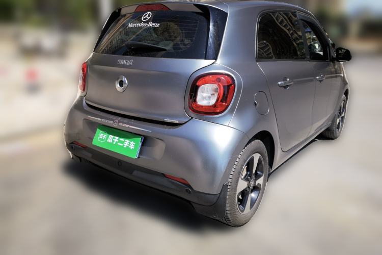 Used smart forfour 2016 1.0L 52 kW Passion Edition Rear Right 45 Deg