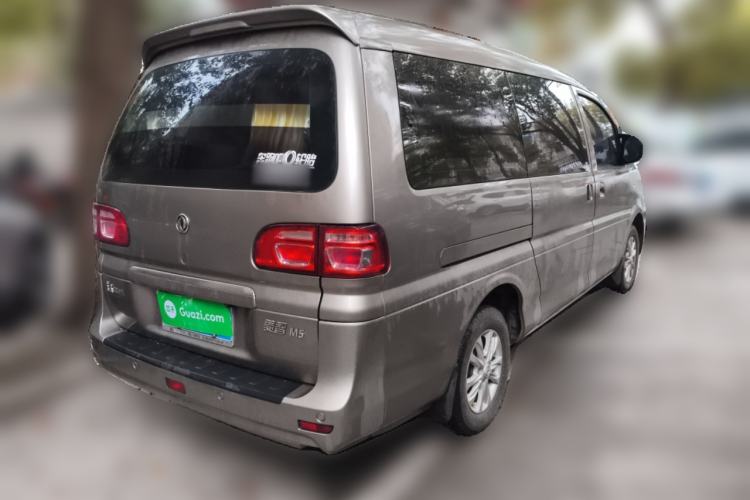 Used FORTHING Lingzhi 2019 M5L 1.6L 7-Seater Comfort Model China VI Standard Rear Right 45 Deg