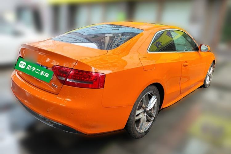 Used Audi A5 2010 2.0TFSI Coupe Rear Right 45 Deg