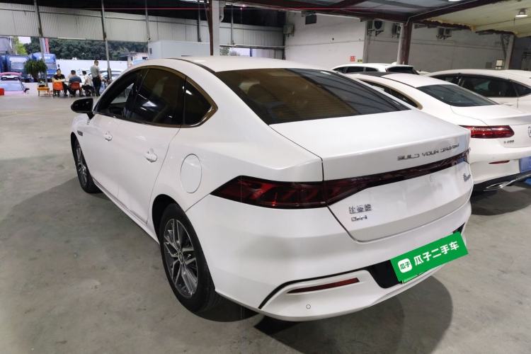 Used BYD Qin PLUS 2021 DM-i 55KM Flagship Model Rear Left 45 Deg