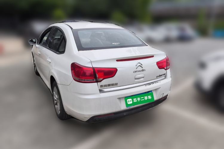 Used Citroen C-Quatre 2013 Sedan 1.6L Automatic Prestige Model Rear Left 45 Deg