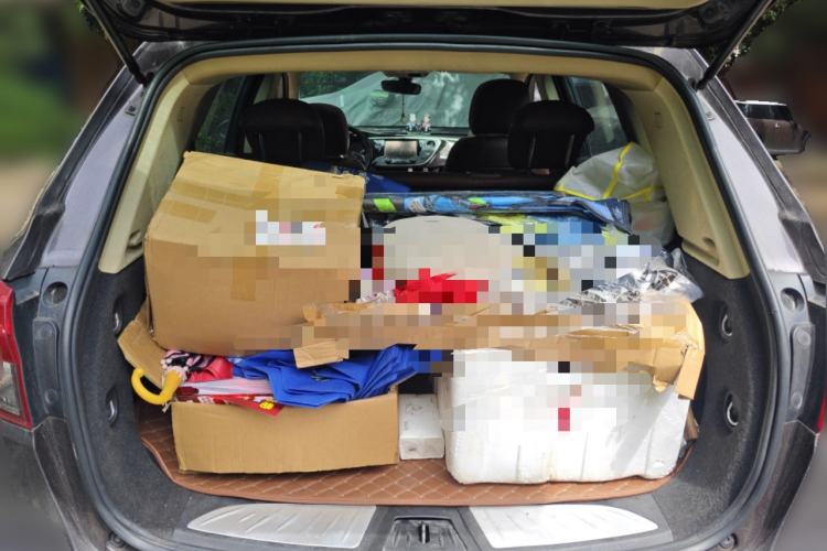 Used Buick Envision 2017 20T Two-Wheel Drive Elite Version Trunk