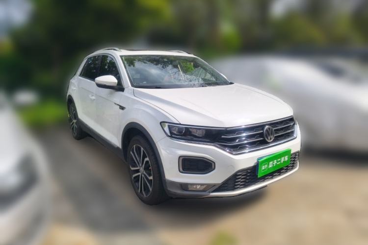 Used Volkswagen T-ROC 2019 280TSI DSG Two-Wheel Drive Comfort Version China VI Standard Front Right 45 Deg