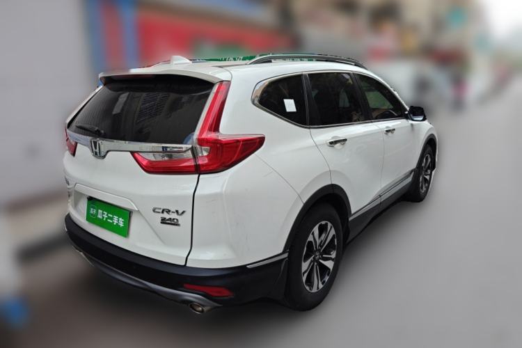 Used Honda CR-V 2017 240TURBO CVT Front-Wheel Drive Fashion Edition Rear Right 45 Deg