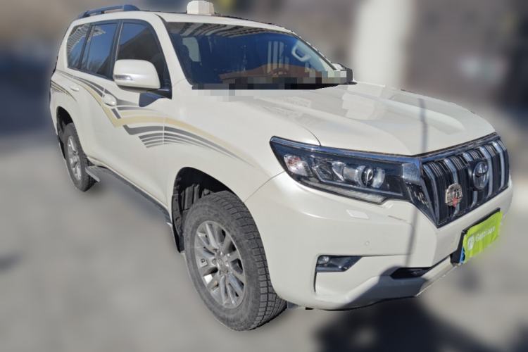 Used Toyota Prado 2018 3.5L Automatic TX-L with Rear-Mounted Spare Tire Front Right 45 Deg