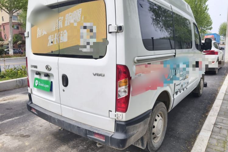Used SAIC MAXUS Xintu V80 2019 2.5T Classic Edition 6-Speed Manual – Aoyuntong Modified Version Short Wheelbase Mid-Height Roof 5/6 Seats Rear Right 45 Deg