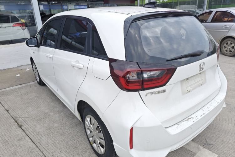 Used Honda Fit 2021 1.5L CVT Trend Edition Rear Left 45 Deg