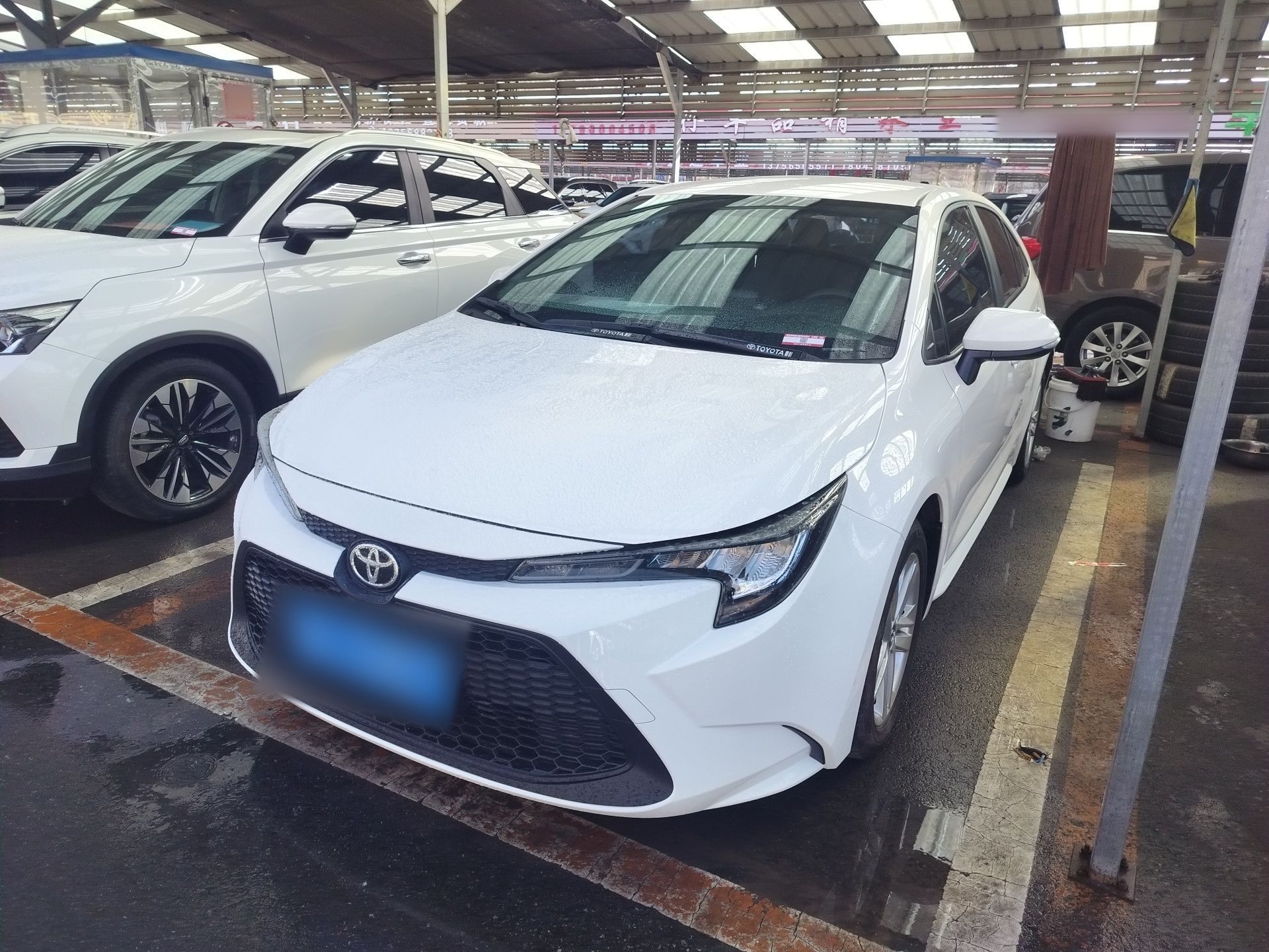 تحت مقدمة السيارة