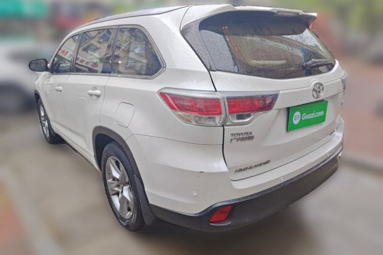 Used Toyota Highlander 2015 2.0T Four-Wheel Drive Luxury Edition 7-Seater Rear Left 45 Deg