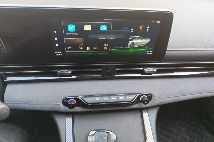 Used GAC Trumpchi EMPOW 2023 400T Automatic R PRO Audio And AC Panel