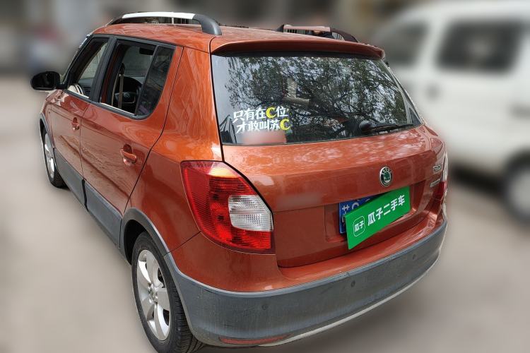 Used Skoda Fabia 2012 1.6L Scout Rear Left 45 Deg