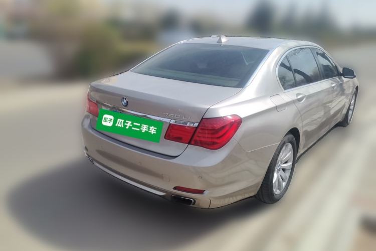 Used BMW 7 Series 2009 740Li Leading Model Rear Right 45 Deg