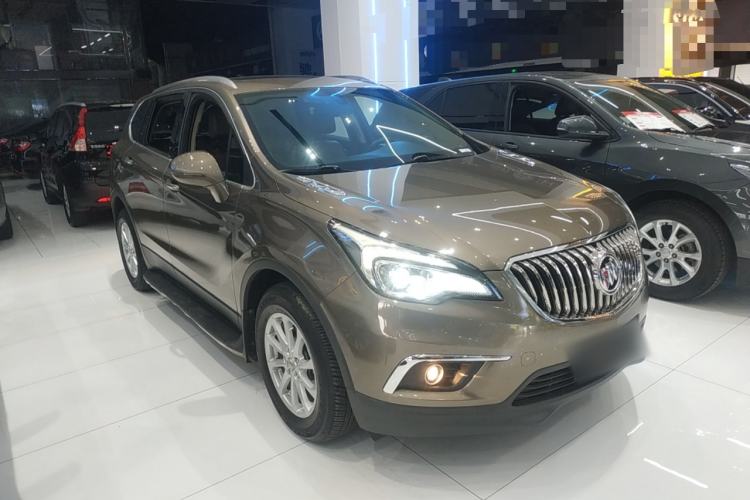 Used Buick Envision 2017 20T Two-Wheel Drive Elite Version Front Right 45 Deg