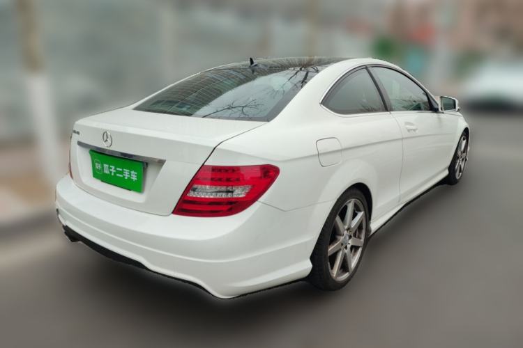 Used Mercedes-Benz C-Class 2013 C 180 Coupe Rear Right 45 Deg