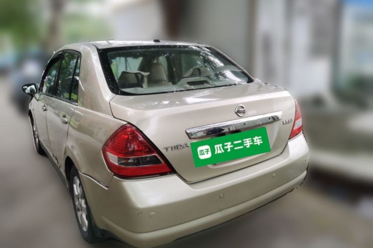 Used Nissan Tiida Sedan 2006 1.6JE AT Rear Left 45 Deg