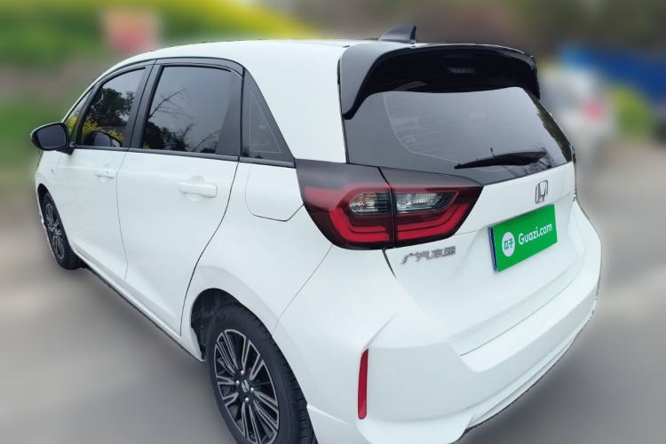 Used Honda Fit 2021 1.5L CVT Trend Edition Rear Left 45 Deg