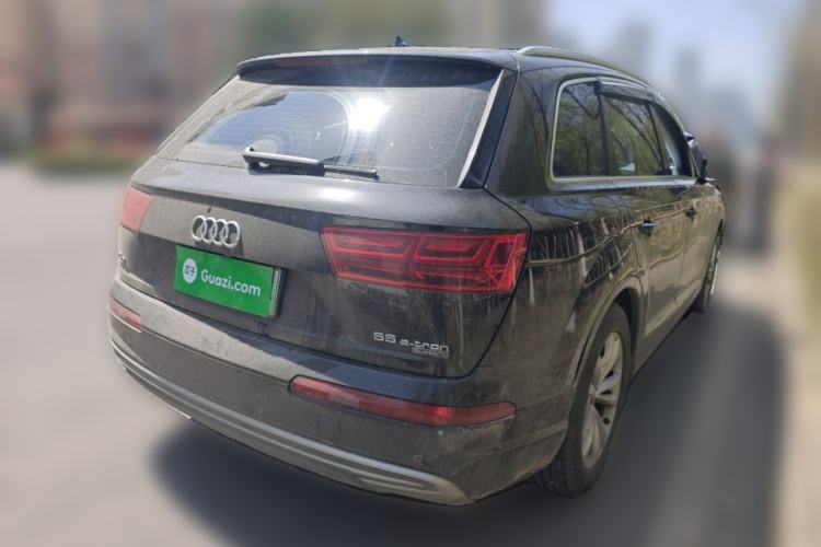 Used Audi Q7 New Energy 2019 55 e-tron Rear Right 45 Deg