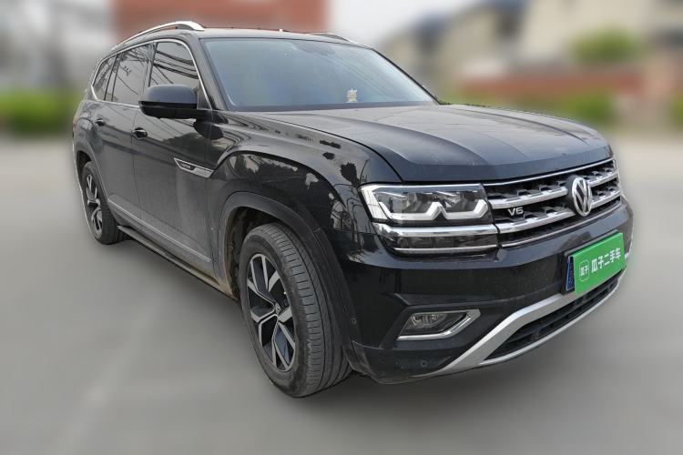 Used Volkswagen Teramont 2019 530 V6 Four-Wheel Drive Luxury Edition China VI Standard Front Right 45 Deg