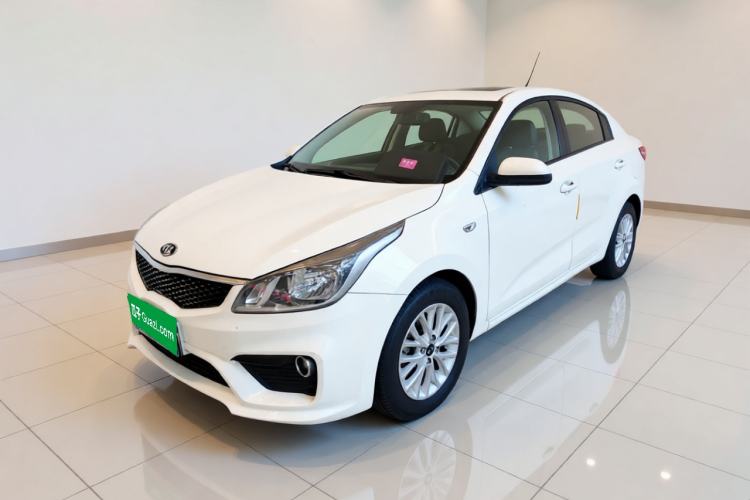Used Kia K2 2017 Sedan 1.4L Manual Transmission 15th Anniversary Special Edition GLS Guazi used car, China used car export, Used car for sale, Used cars, Cheapest cars for sale