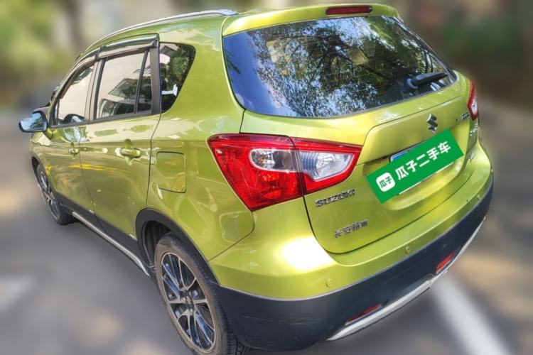 Used Suzuki S-Cross 2014 1.6L CVT Four-Wheel Drive Luxury Version Rear Left 45 Deg