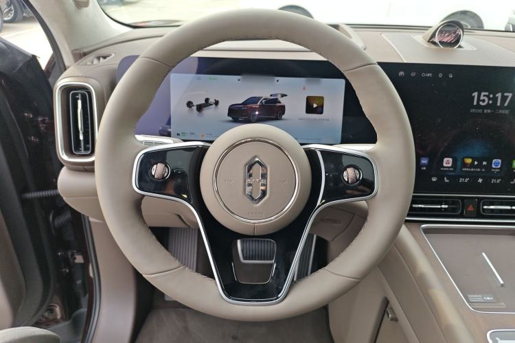 Used Hima AITO M9 2025 Extended-Range Ultra Version 52 kWh 6-Seater Steering Wheel