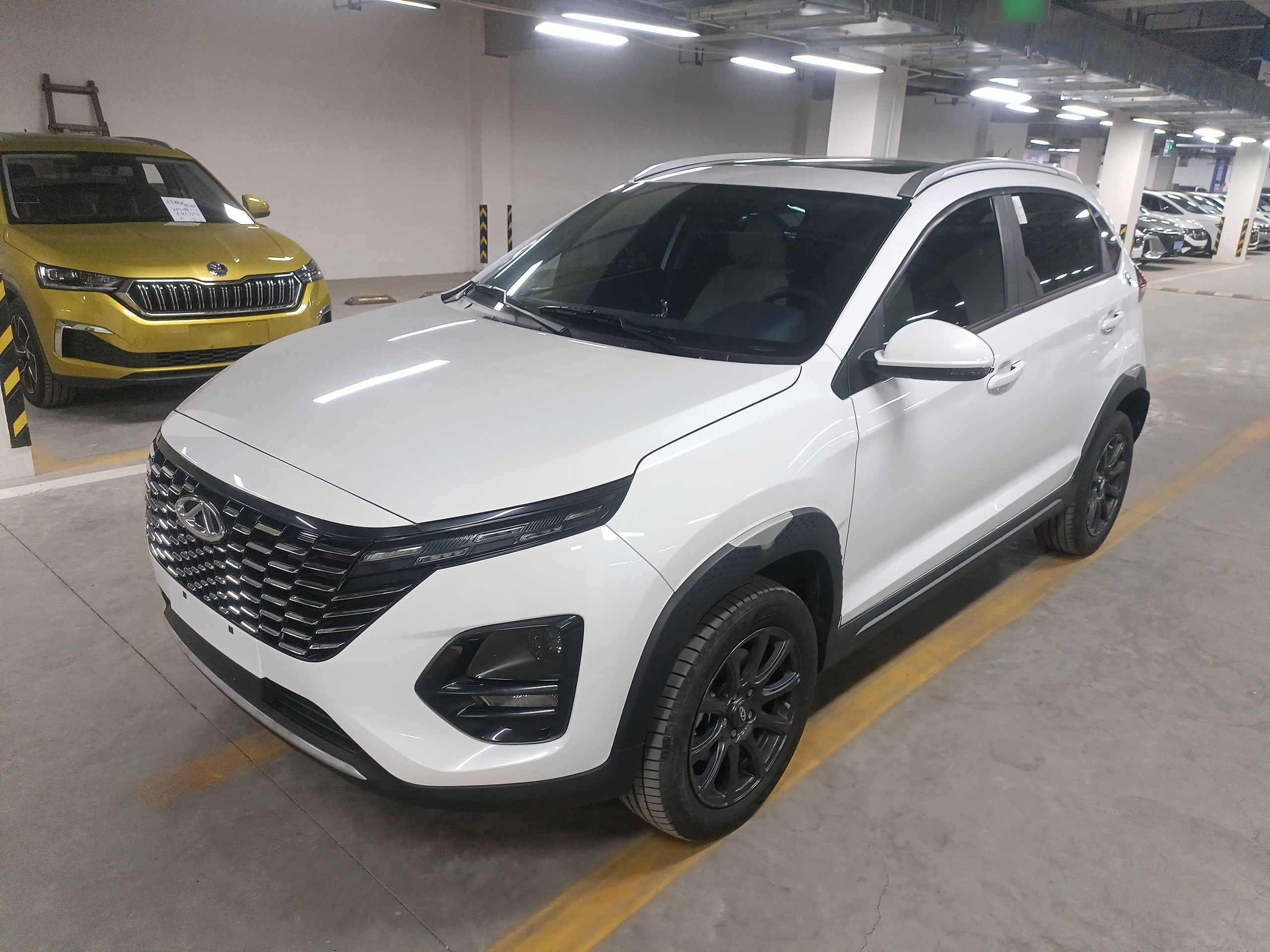 تحت مقدمة السيارة