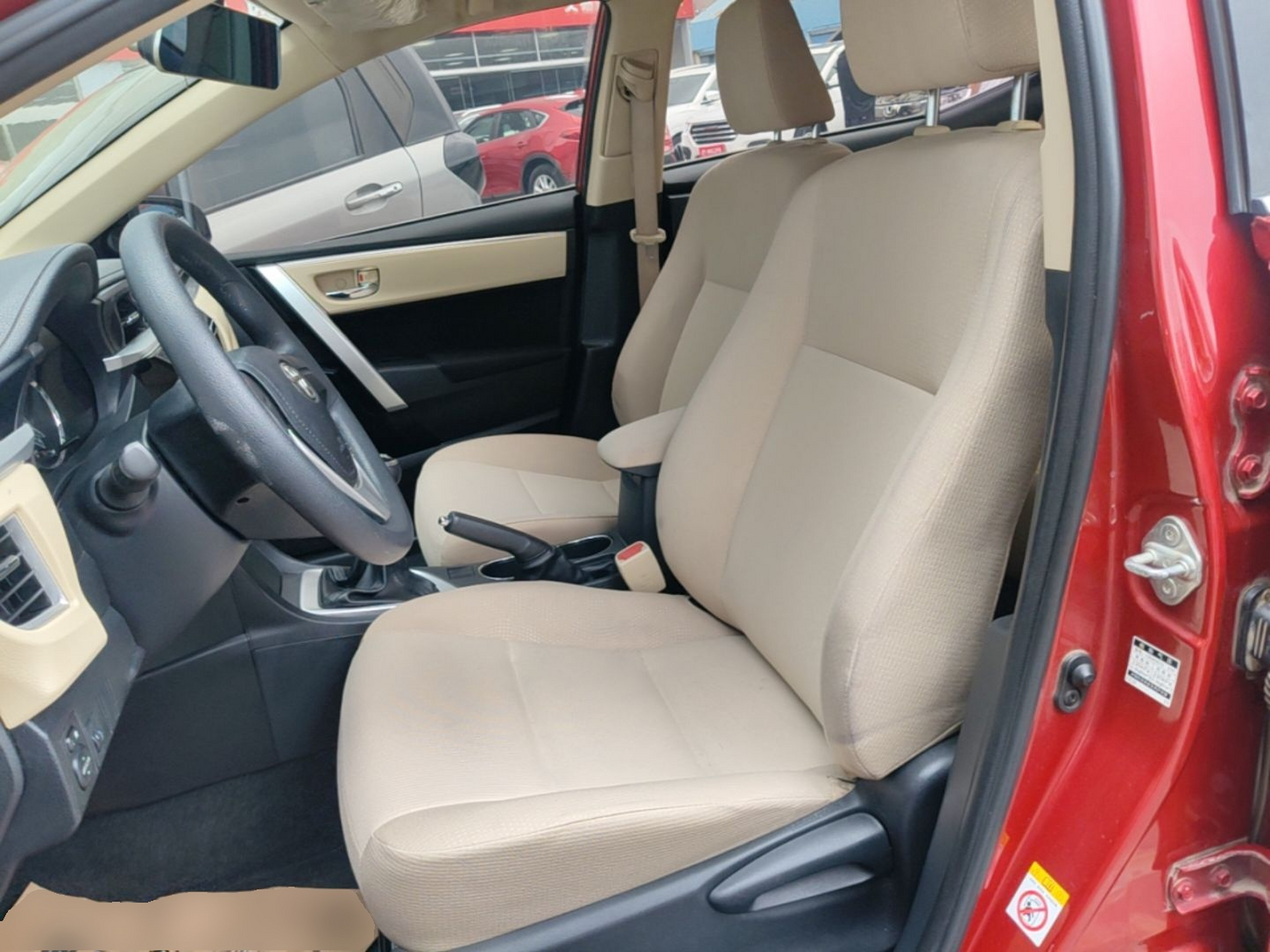 Interior delantero