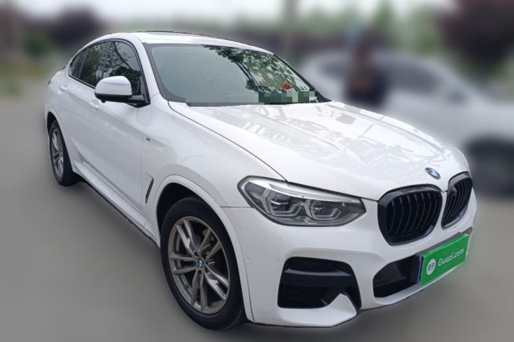 Used BMW X4 2021 xDrive 25i M Sport Package Front Right 45 Deg