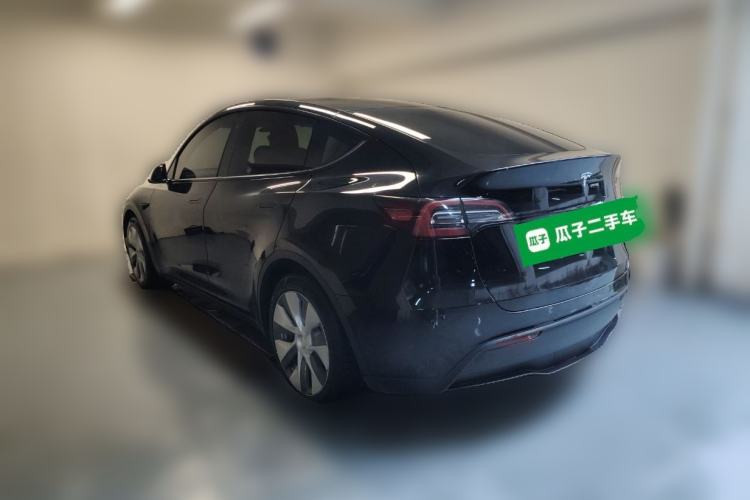 Used Tesla Model Y 2021 Standard Range Rear-Wheel Drive Version Rear Left 45 Deg