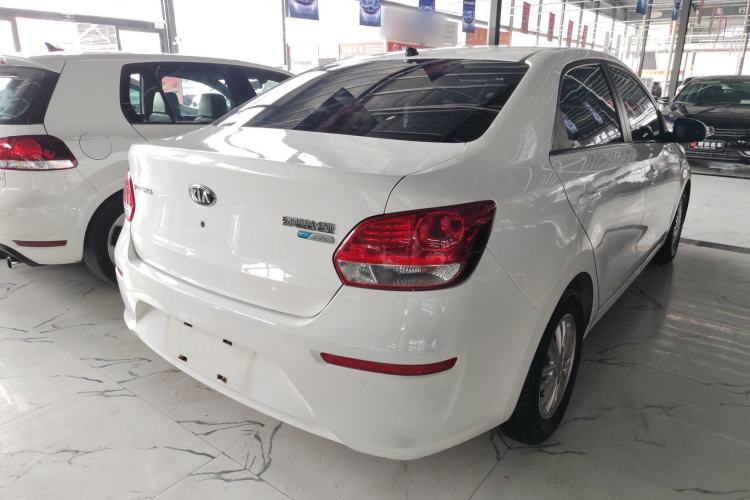 Used Kia Pegas 2017 1.4L Automatic Value Edition Rear Right 45 Deg