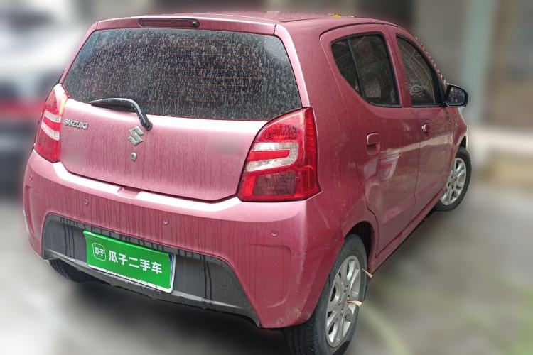 Used Suzuki Alto 2013 1.0L Automatic Luxury Model Rear Right 45 Deg