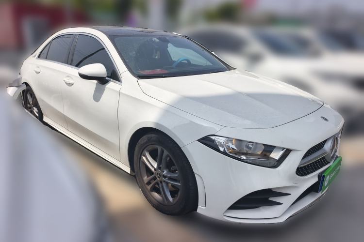 Used Mercedes-Benz A-Class 2022 A 180 L Sport Sedan Front Right 45 Deg