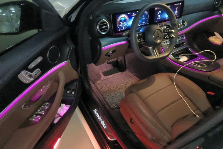 Used Mercedes-Benz E-Class New Energy 2021 E 350 e L Plug-in Hybrid Sports Sedan
