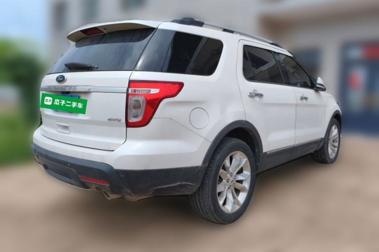 Used Ford Explorer 2013 3.5L Deluxe Model Rear Right 45 Deg