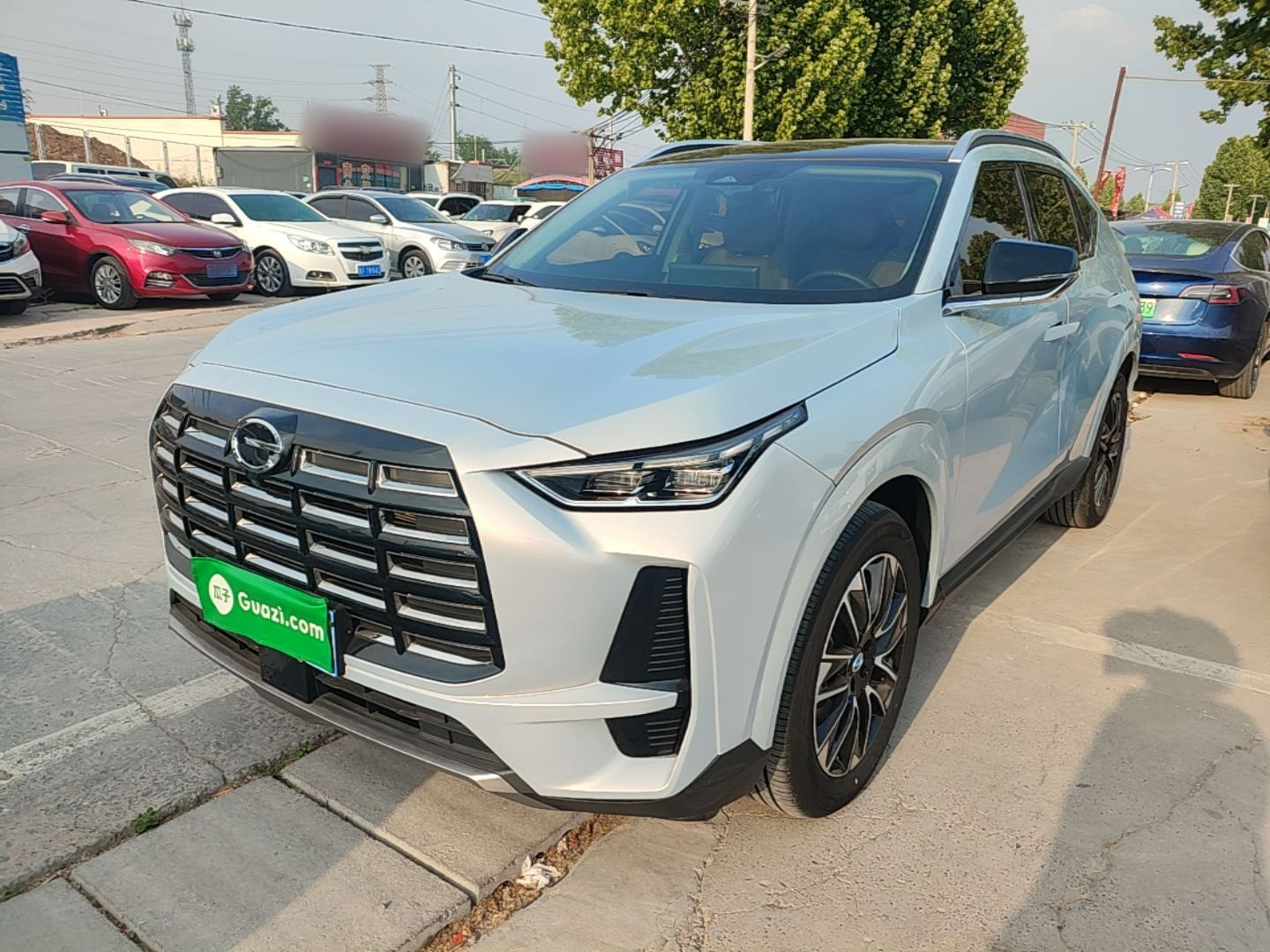 تحت مقدمة السيارة