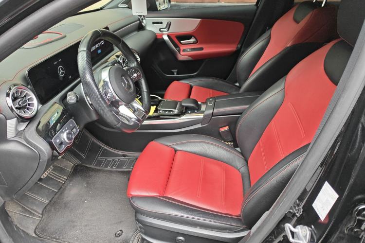 Used Mercedes-Benz A AMG 2021 AMG A 35 L 4MATIC Midnight Special Edition Left Front Seat