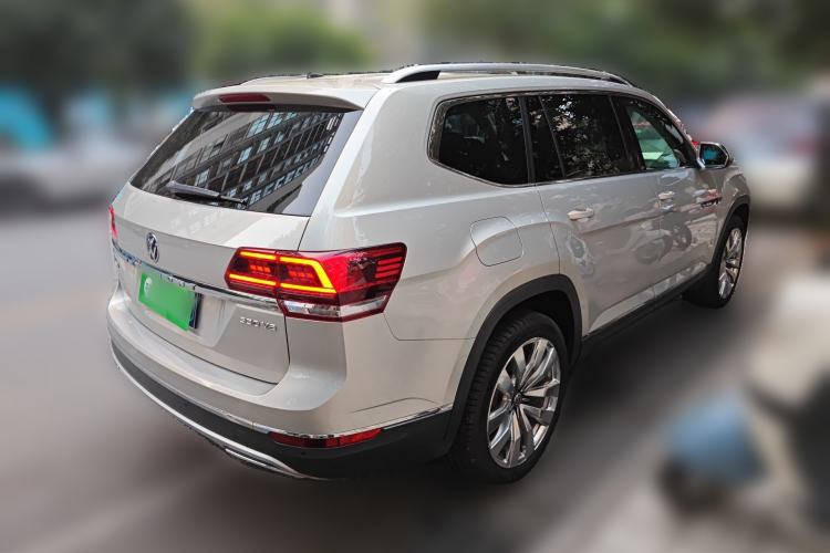 Used Volkswagen Teramont 2017 530 V6 Four-Wheel Drive Supreme Flagship Edition Rear Right 45 Deg