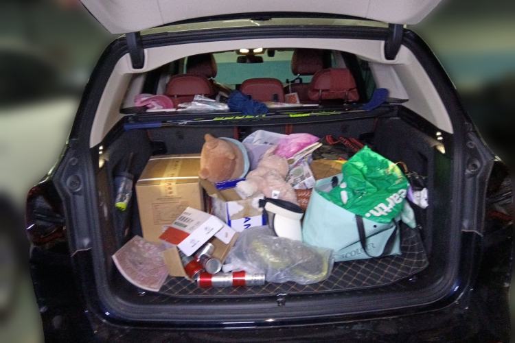 Used BMW iX3 2022 Updated Leading Version Trunk