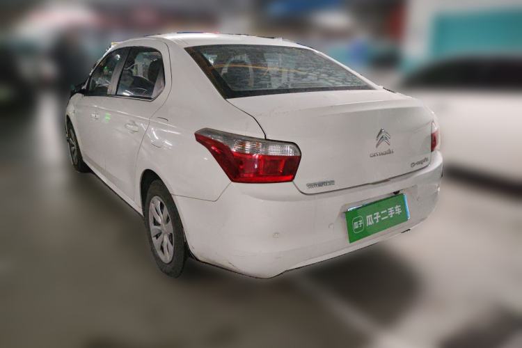 Used Citroen Elysee 2014 1.6L Manual Fashion Edition Rear Left 45 Deg