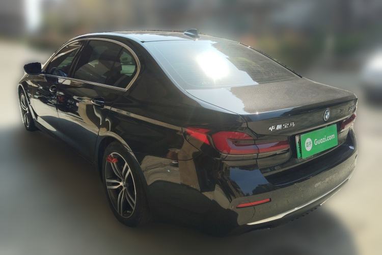 Used BMW 5 Series New Energy 2022 Updated Version 535Le Luxury Package Rear Left 45 Deg
