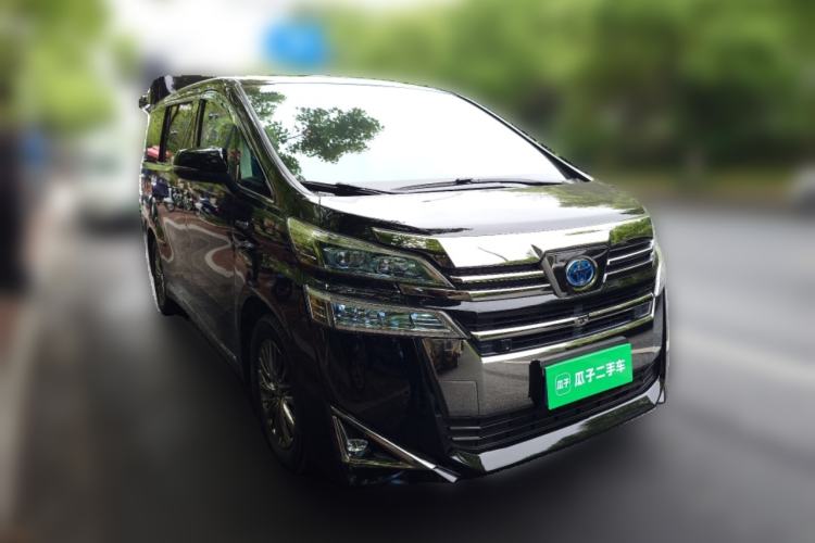 Used Toyota Vellfire 2020 Dual-Engine 2.5L HV Luxury Edition Front Right 45 Deg