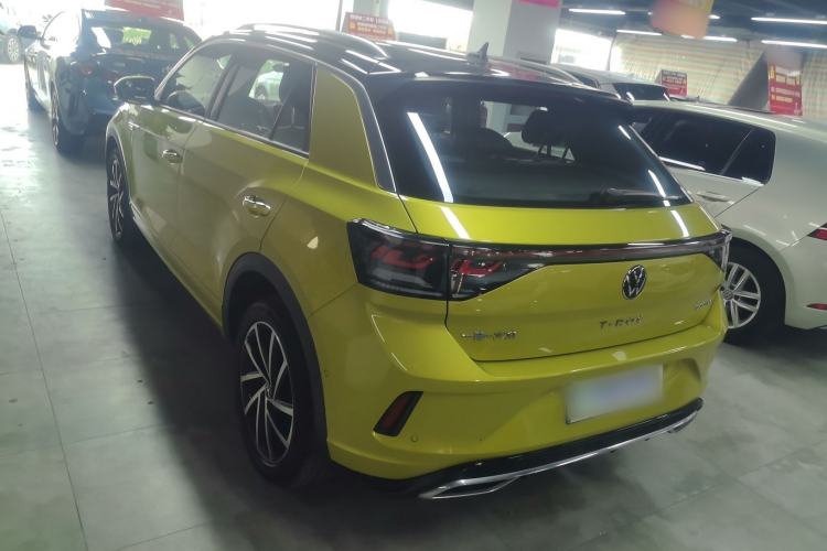 Used Volkswagen T-ROC 2023 300TSI DSG Two-Wheel Drive Starlight Edition Rear Left 45 Deg