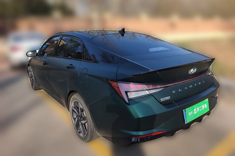 Used Hyundai Elantra 2021 240TGDi DCT TOP Flagship Edition Rear Left 45 Deg