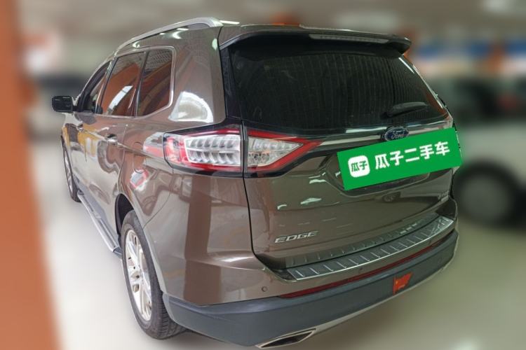 Used Ford Edge 2016 EcoBoost 245 Two-Wheel-Drive Titanium 7-Seater Rear Left 45 Deg