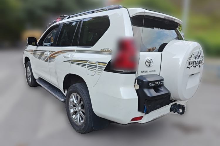 Used Toyota Prado 2018 3.5L Automatic TX-L with Rear-Mounted Spare Tire
