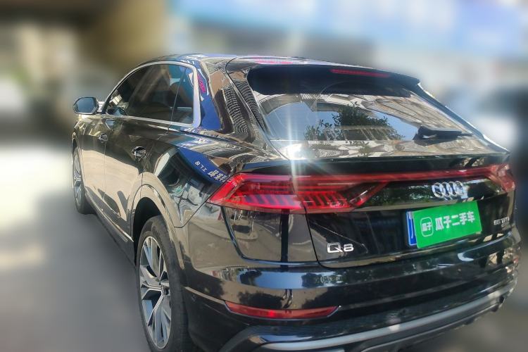 Used Audi Q8 2021 55 TFSI Luxury Dynamic Edition Rear Left 45 Deg