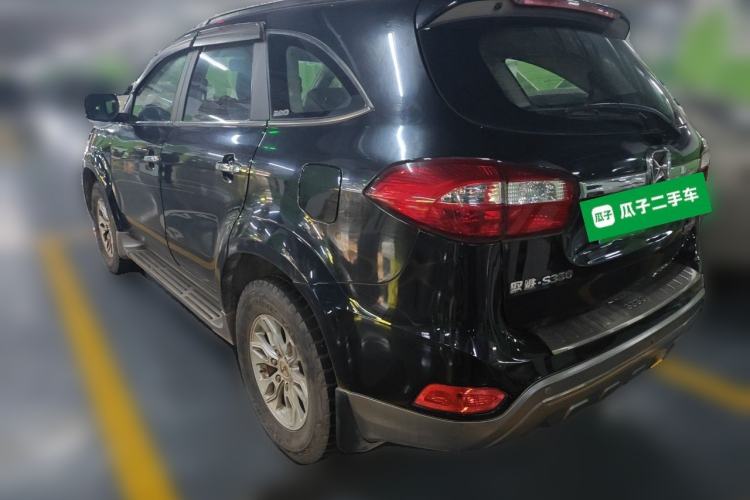 Used JMC Yusheng S350 2017 2.0T Automatic 2WD Diesel Luxury Version with Sunroof 7 Seats
